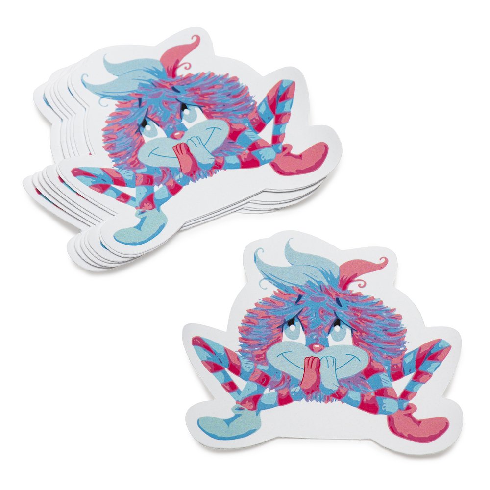 Ommschi Sticker – Frosch Ommschi Yoga-Sticker Frosch Motiv